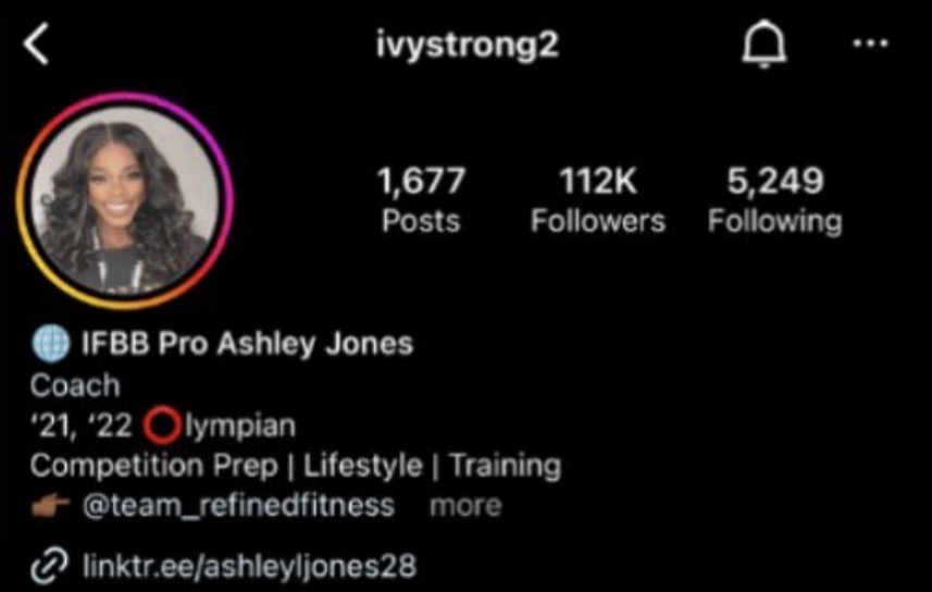 Ashley Jones after