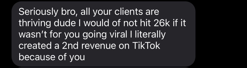 Message from Last Shot Media client